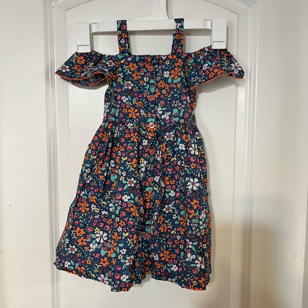 Floral Kids Dress Size 3T